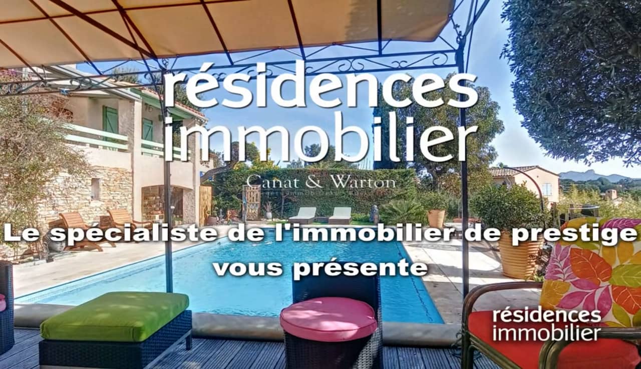 SAINTRAPHAËL MAISON À VENDRE 920 000 € 156 m² 6 pièces on Vimeo