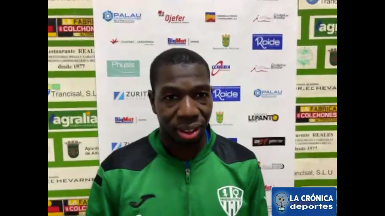 OUMAR (Jugador Altorricón) CD Altorricón 2-1 CD Valdefierro J11 - Regional Preferente G1 Fuente: CD Altorricón