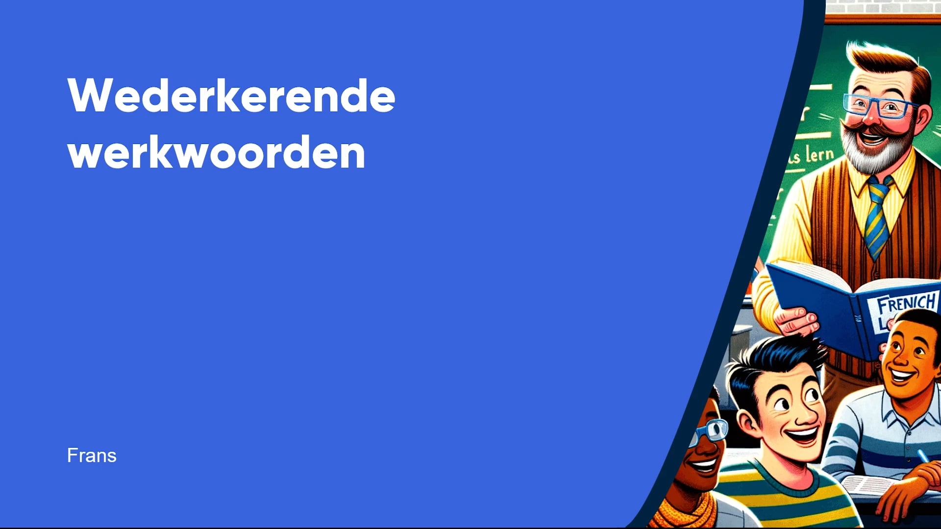 Wederkerende werkwoorden