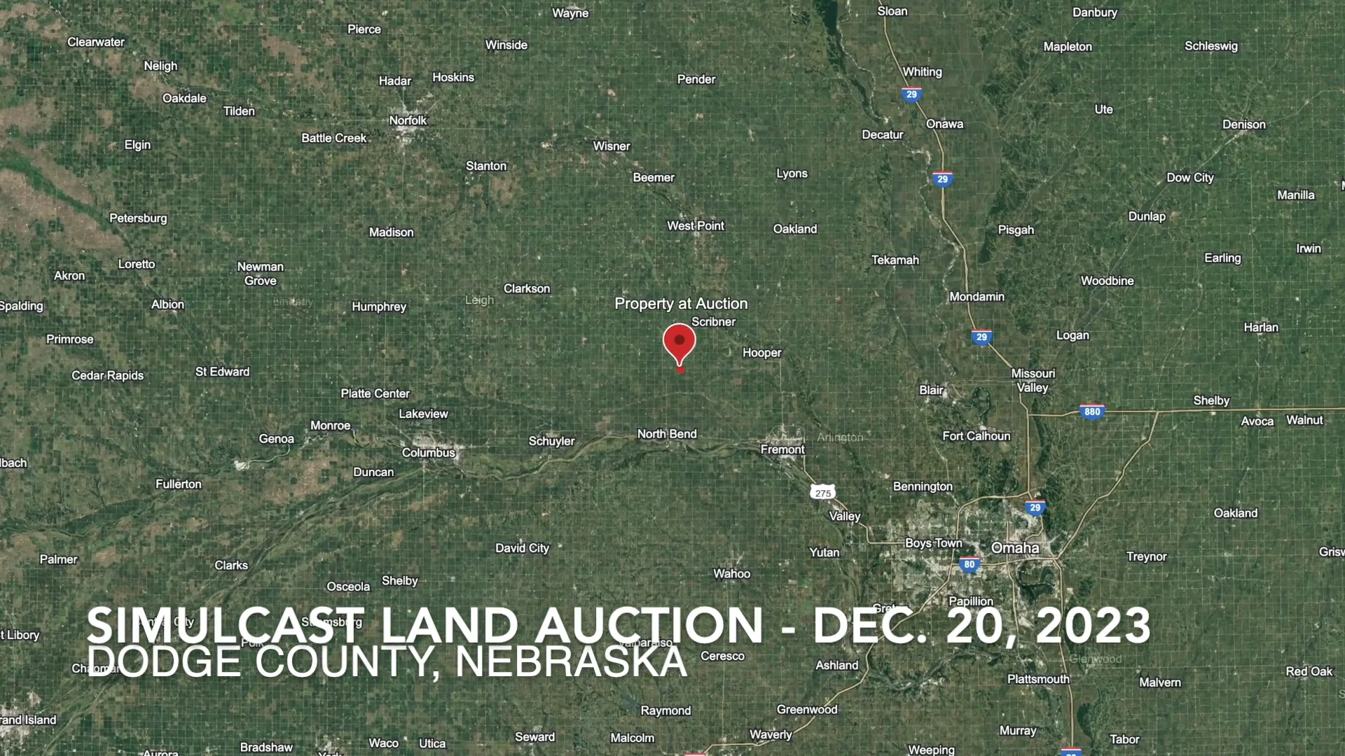 Dodge County, NE Land Auction 122023 on Vimeo