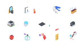 Animated Barber Icon Set, a Duotone Icon by Vectors Market (Thumbnail 9 of 9)
