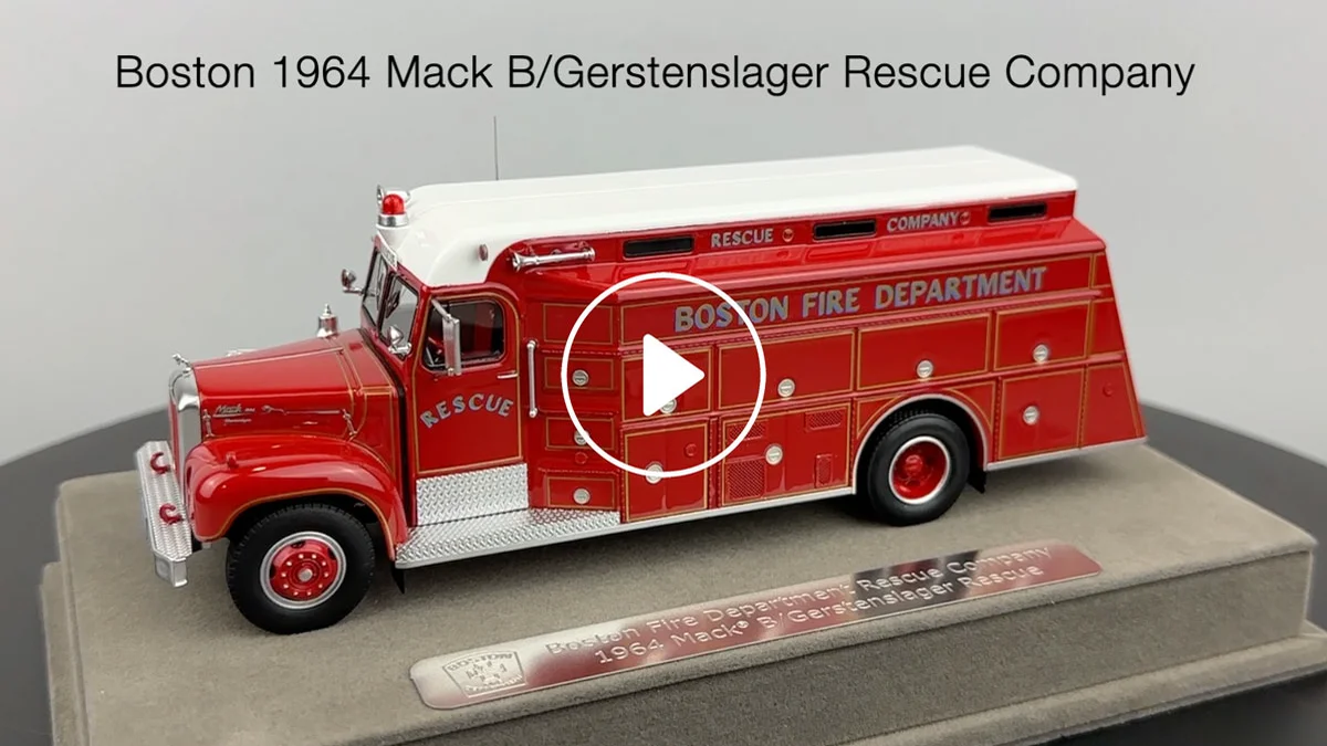 Fire Replicas 1:50 scale model of Boston Fire Department