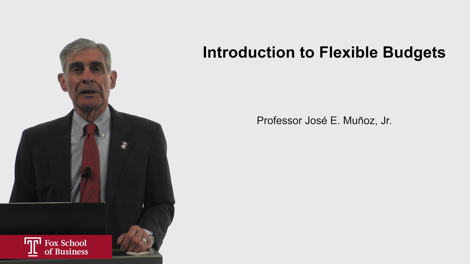 Introduction to Flexible Budgets