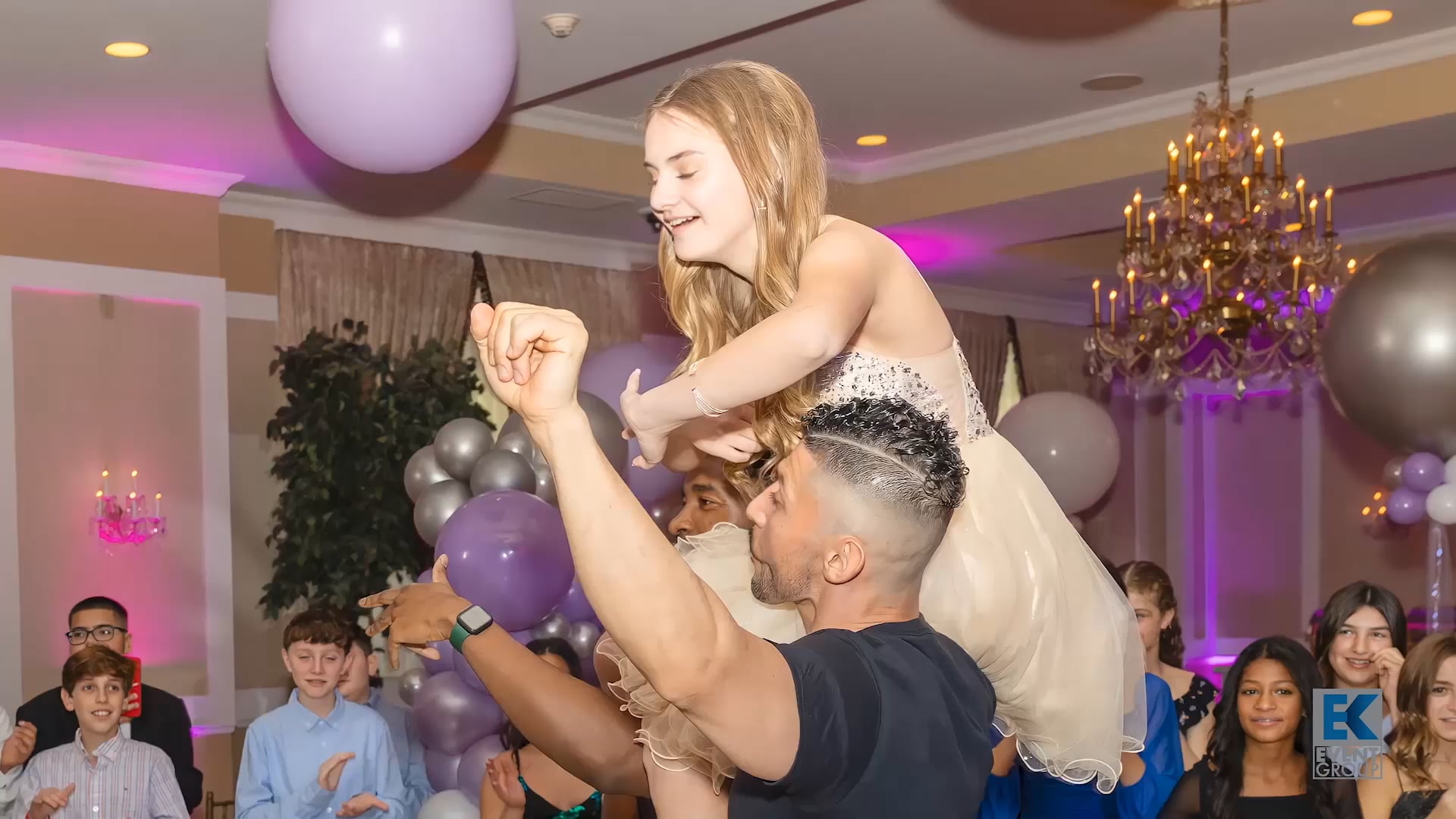 Jordan's Bat Mitzvah w Mc Evan