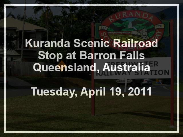 Kuranda Scenic Railroad, Queensland, Australia