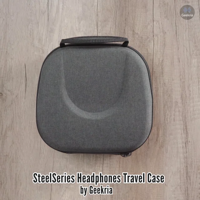 SteelSeries Over Ear Headphones Travel Case Hard Shell Headset Carrying Case Geekria