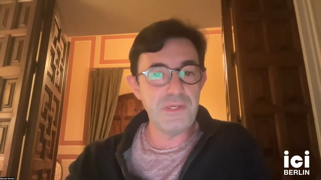 Talk by Michael Marder