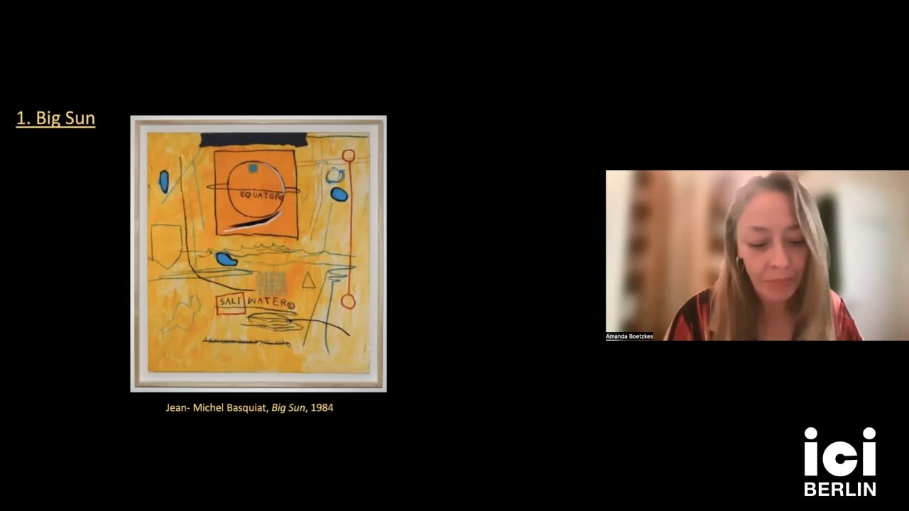 Talk by Amanda Boetzkes