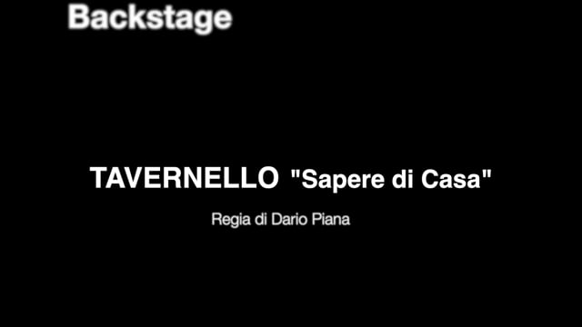 Back stage Tavernello