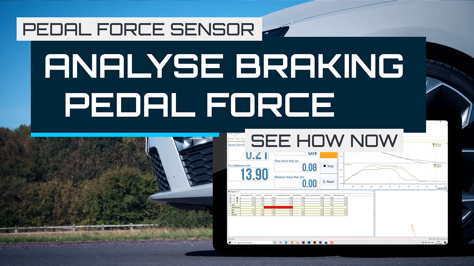 VBOX Pedal Force Sensor and Event Marker Interface on Vimeo