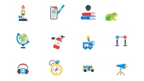Animated Education and Science Icons, a Duotone Icon by Prosymbols (Thumbnail 9 of 9)