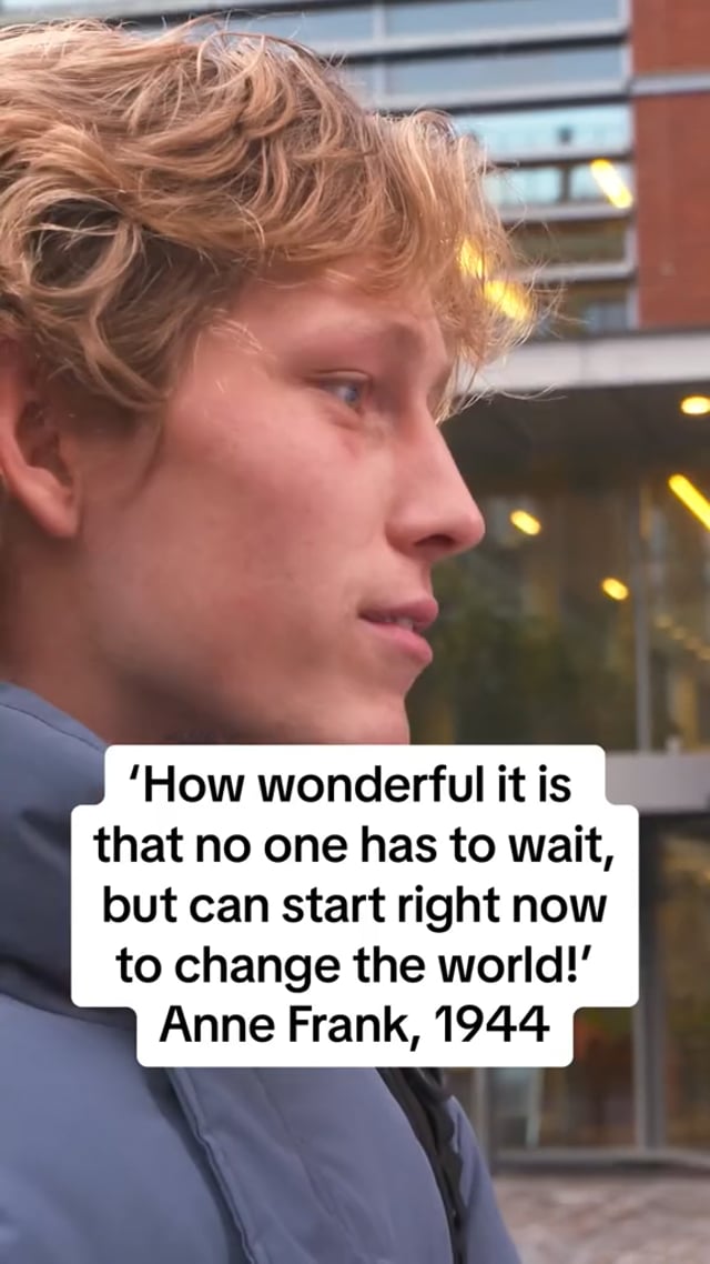 Video poster: Anne Frank Stichting TikTok video 02