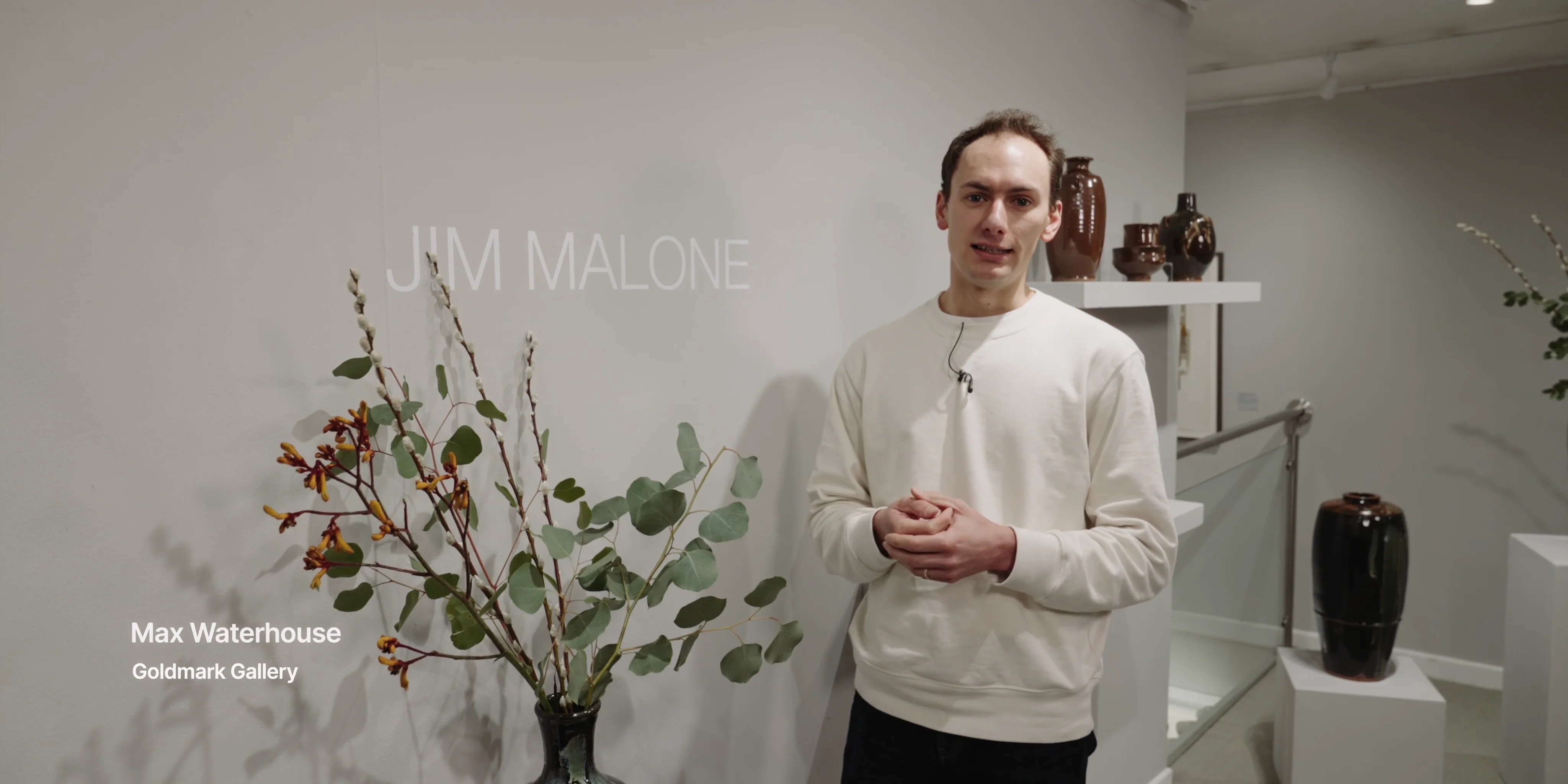 Jim Malone Exhibition Walkthrough Film 2023 – Goldmark