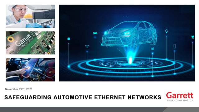 Safeguarding Automotive Ethernet networks