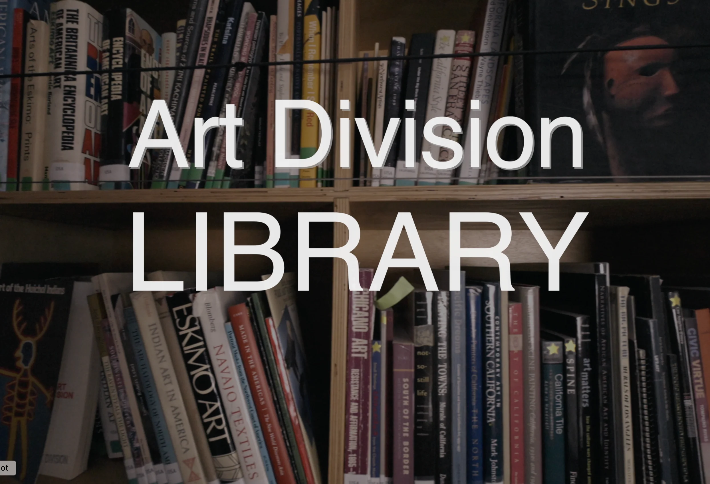 Art Division LIBRARY (w/tagline) on Vimeo