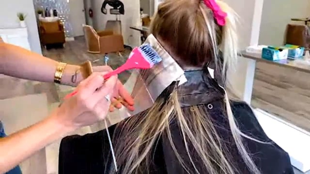 Babylights, Balayage + Toning