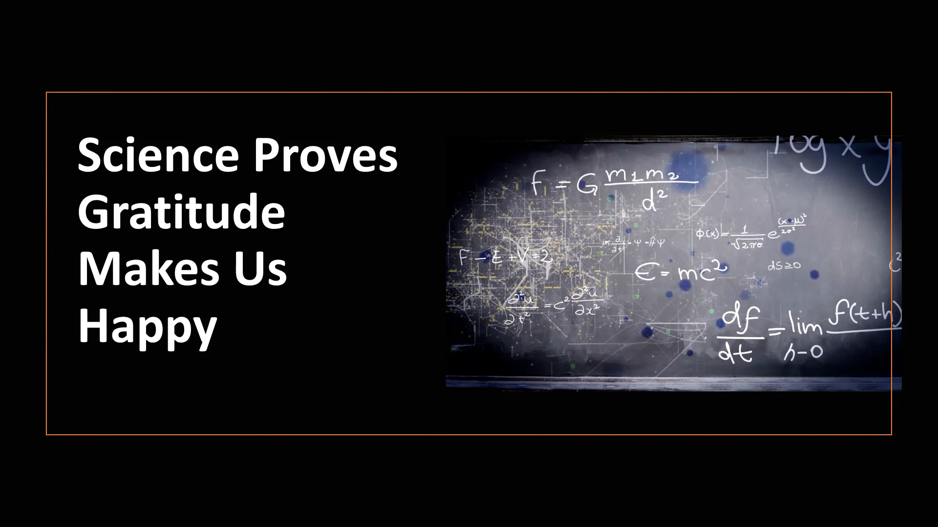 Science Proves Gratitude Makes Us Happy on Vimeo