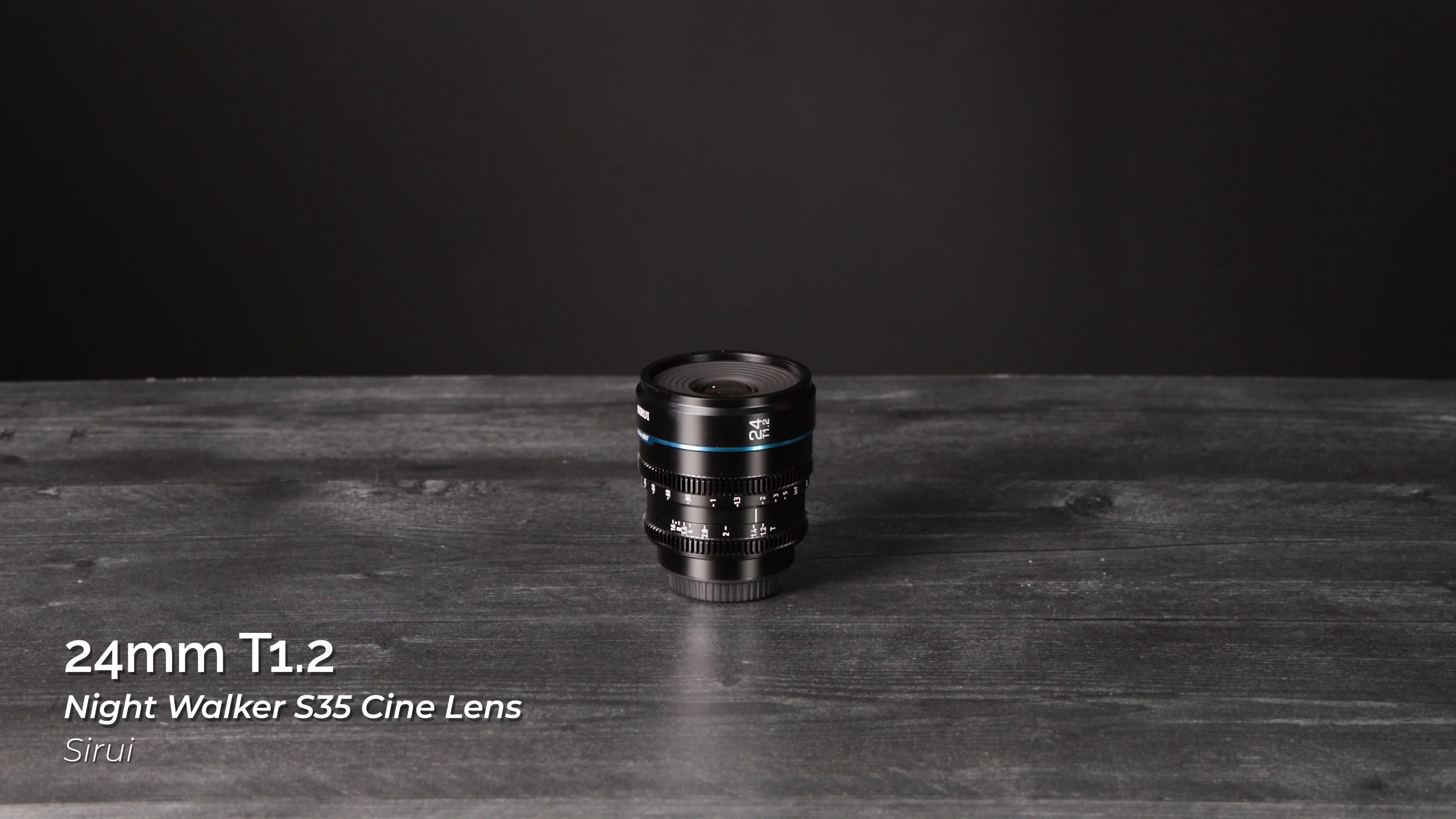 SIRUI Night Walker 35mm T1.2 キャノン　RFマウント SIRUI Night Walker T1.2 S35 Frame Cine Lens Series - SIRUI