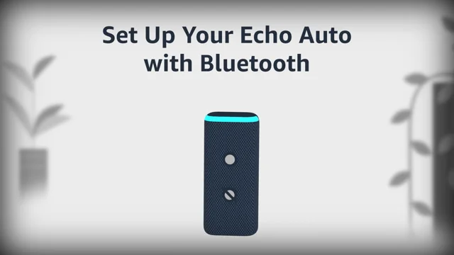 Alexa setup hot sale bluetooth