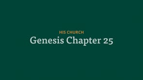 Genesis Chapter 25