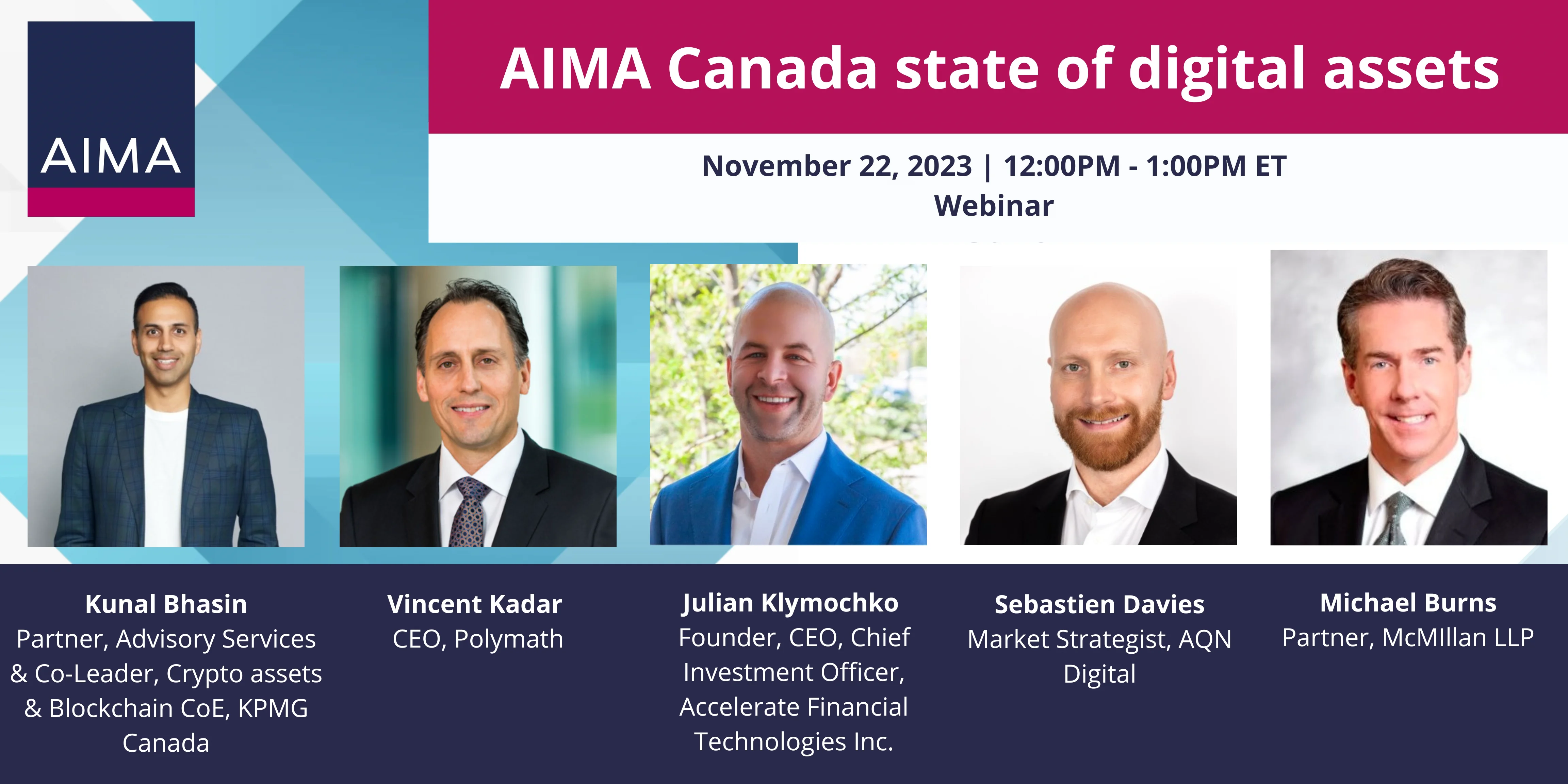 AIMA Canada state of digital assets