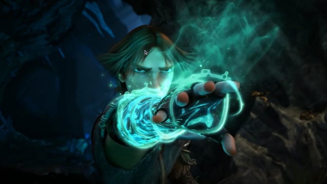 jabberwocky game cinematic - 3d special effects and animation