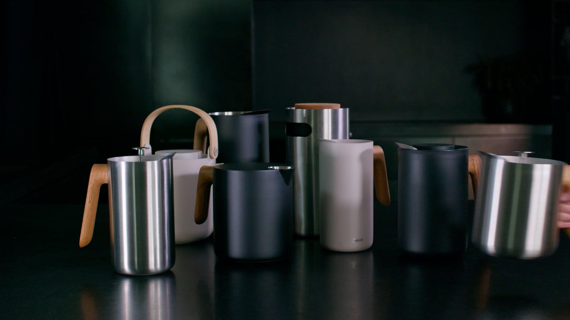 Electric design kettle by Eva Solo