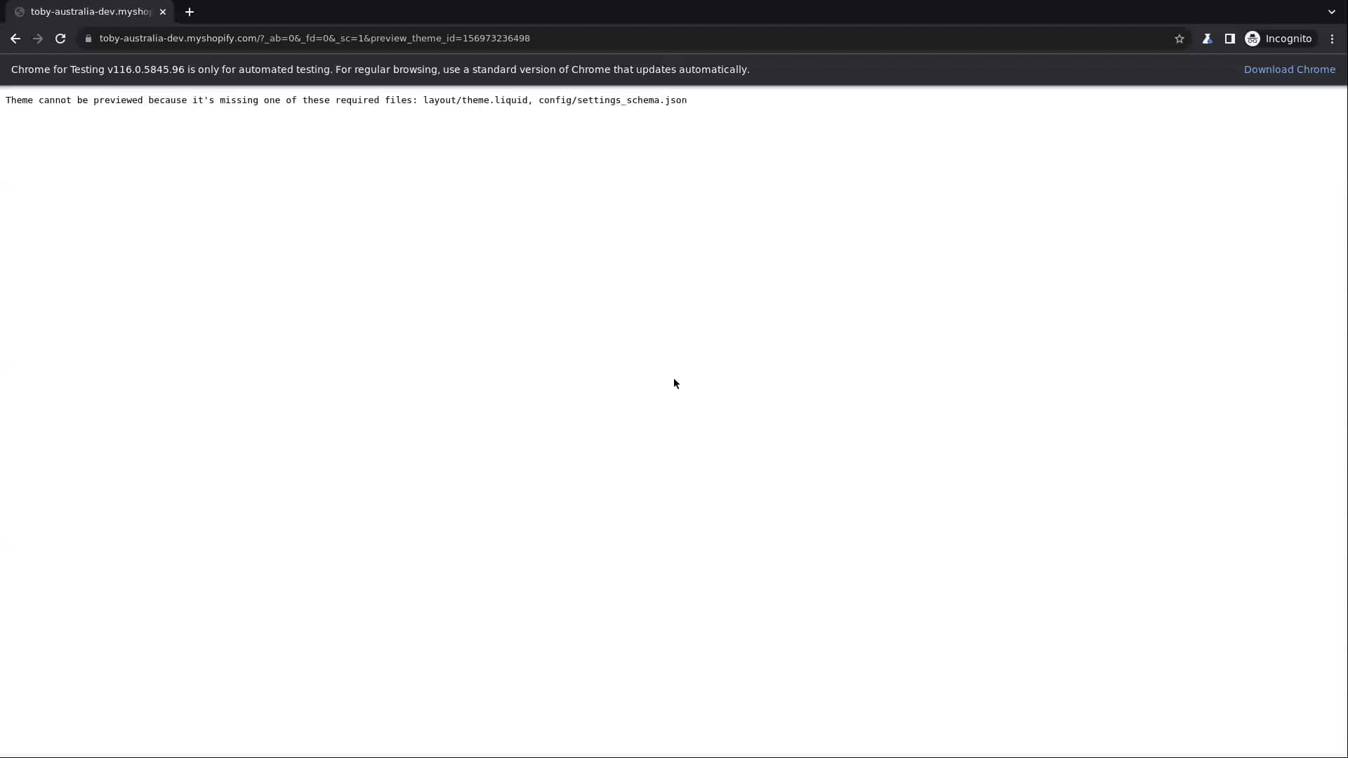 End to End testing on Vimeo