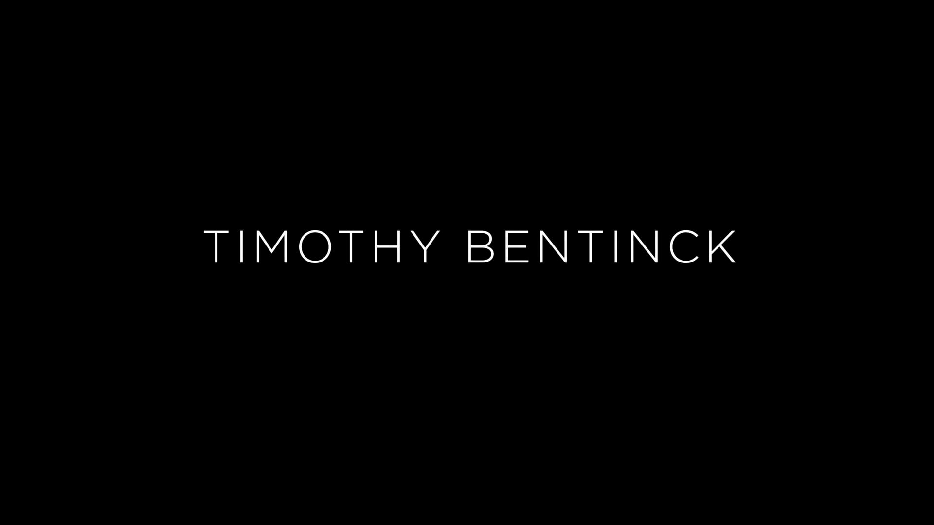 Tim Bentinck Showreel 2024