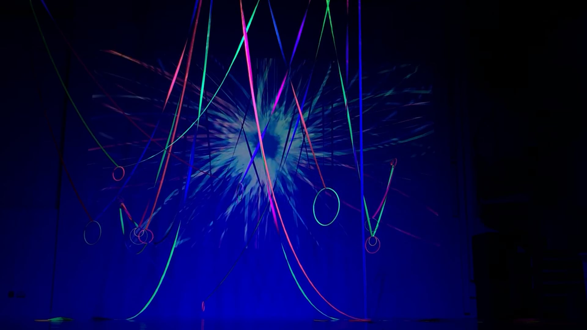 Touch the Light pilot project by Wanshu Li (2019). Sound experiments. Shell Gallery, Birmingham City University.