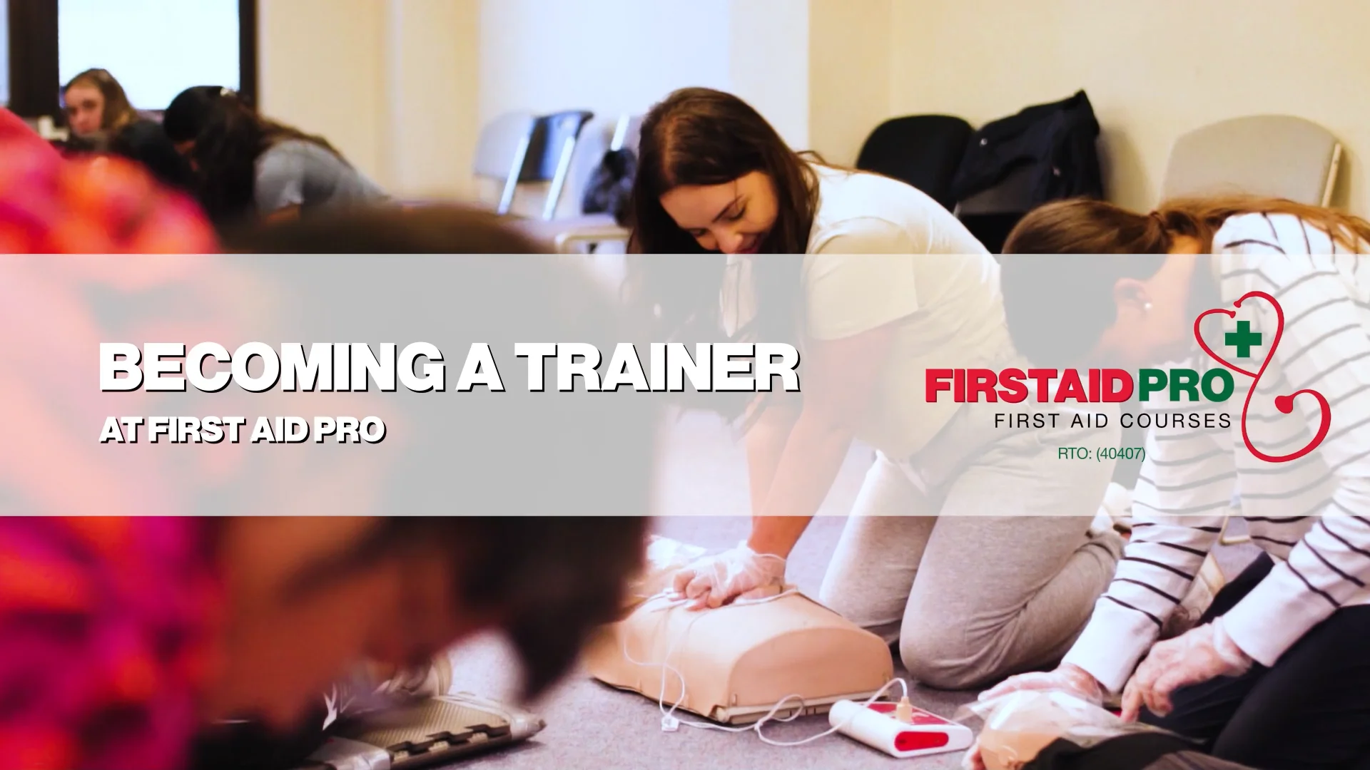 First Aid Pro Ben and Feina first aid trainer jobs on Vimeo