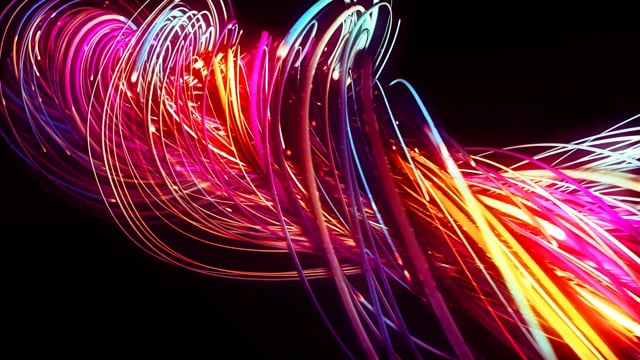 Optic, Fiber, Abstract. Free Stock Video - Pixabay