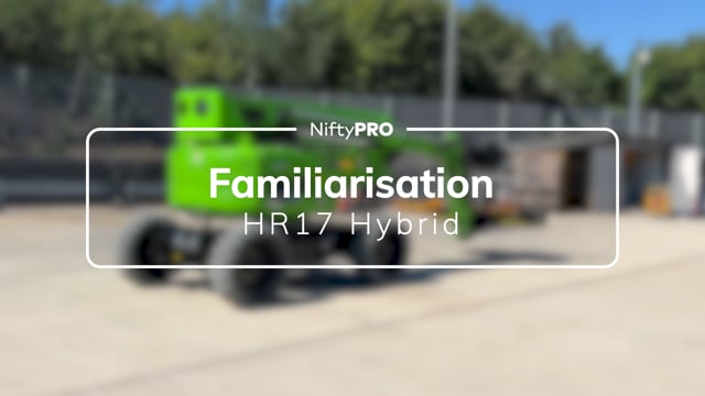 HR15 4x4 / HR17 4x4 (hybrid mk3) - Familiarisation