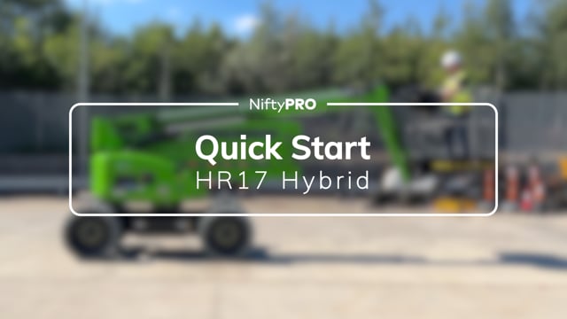 HR15 4x4 / HR17 4x4 (hybrid mk3) - Quick Start