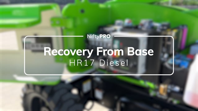 HR15 4x4 / HR17 4x4 (diesel mk3) - Recovery From Base