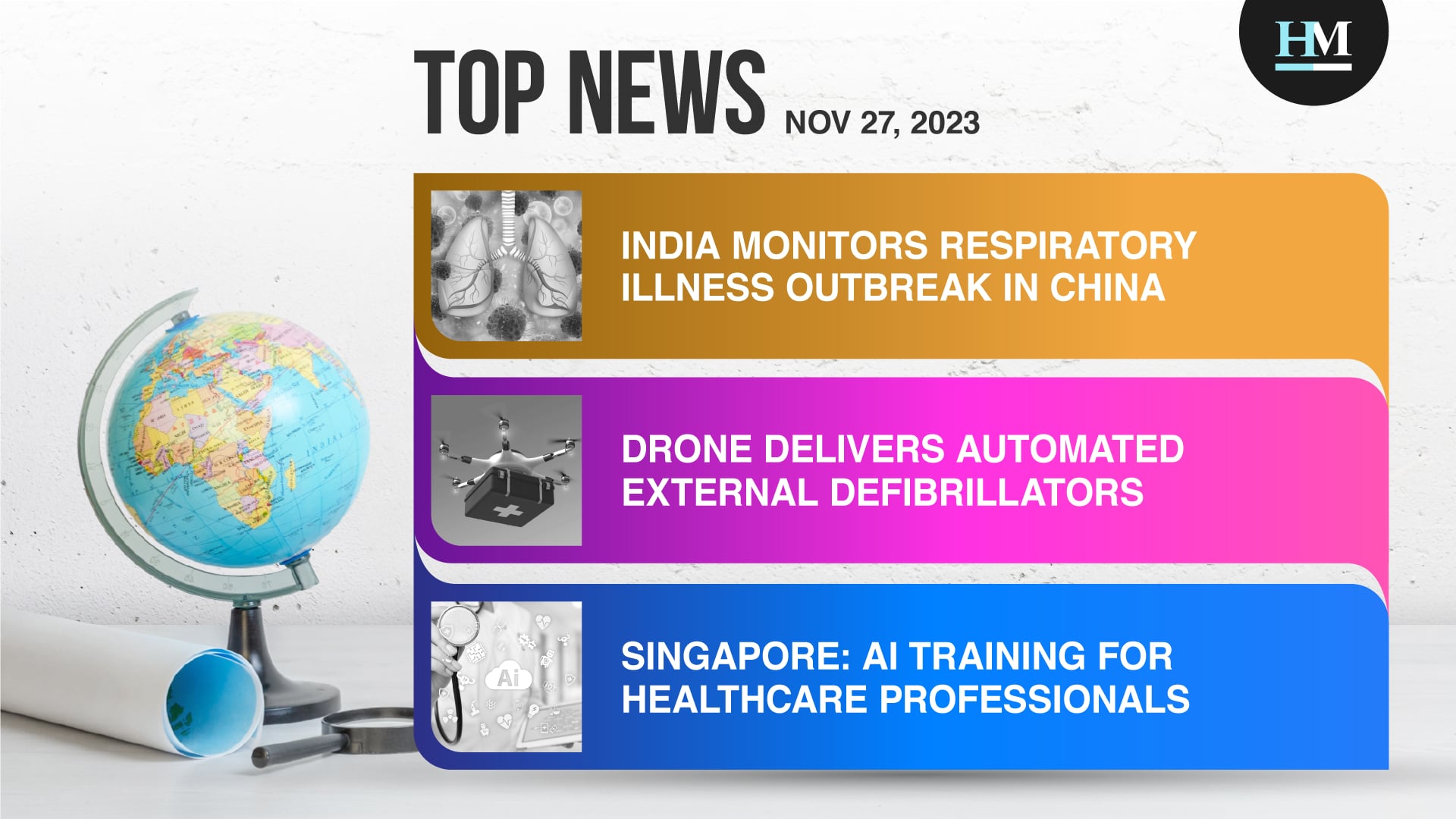 India Closely Monitors Respiratory Illness Outbreak in China, and More