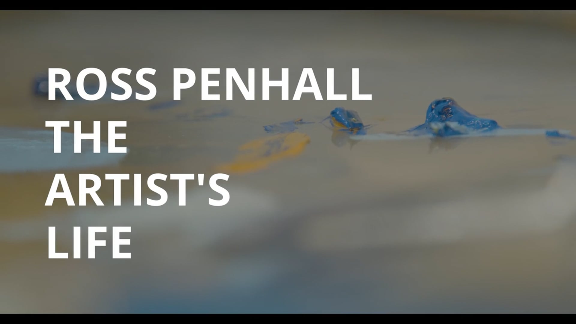 Ross Penhall The Artist's Life