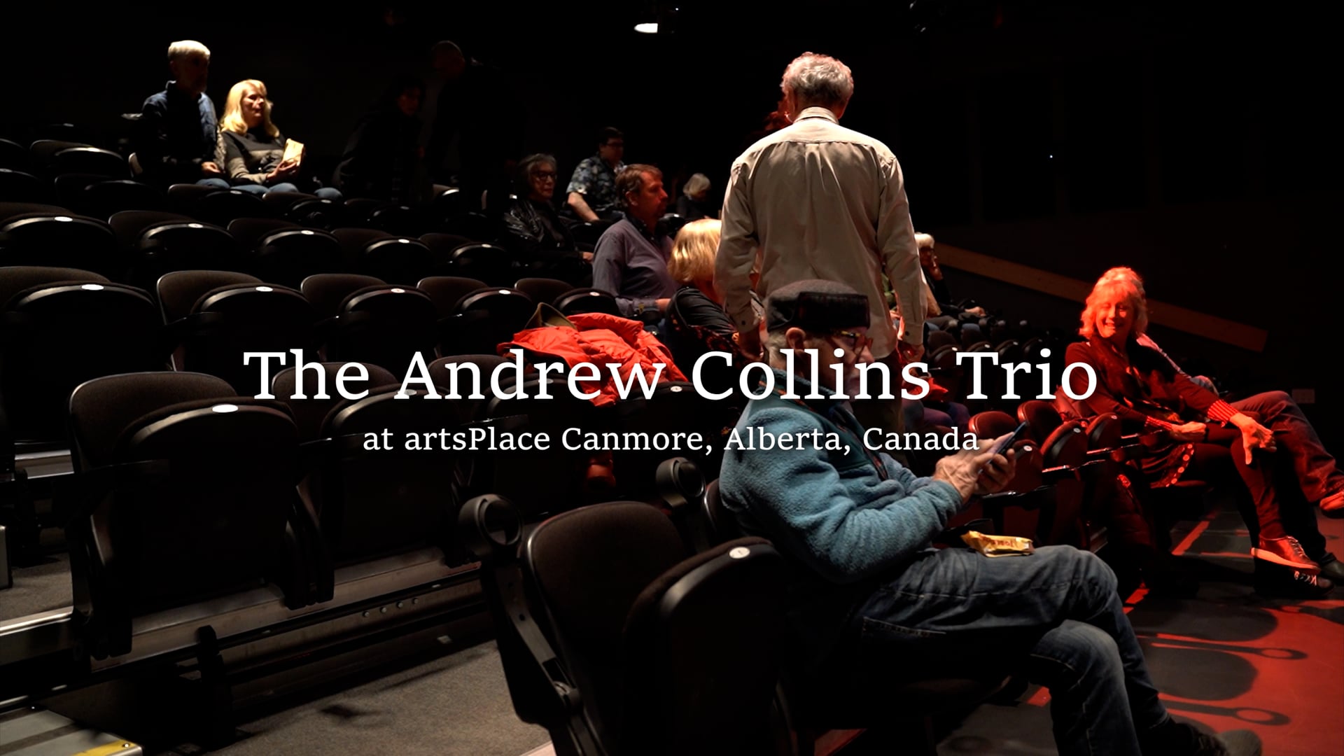 Andrew Collins Trio in Canmore, Alberta, Canada