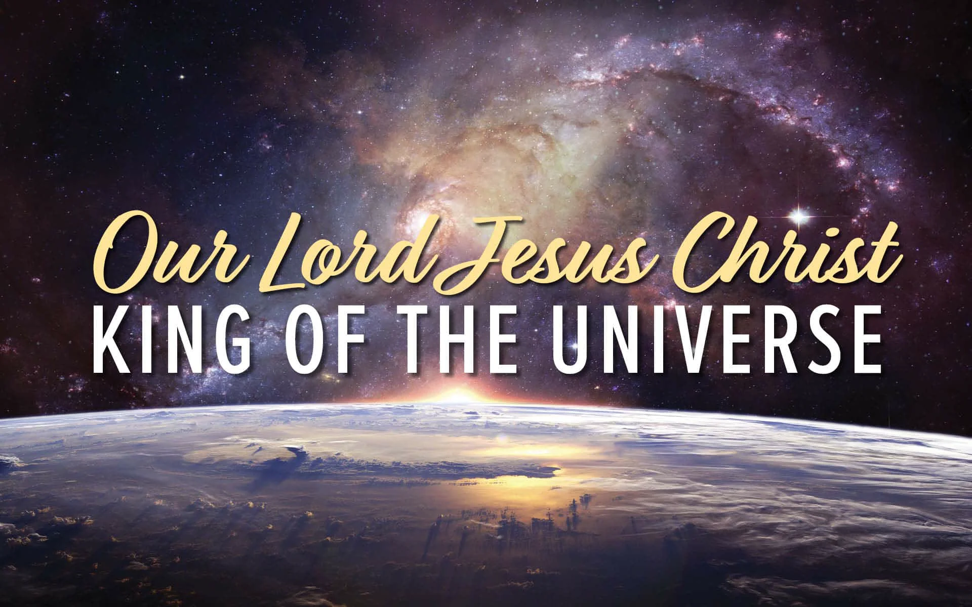 My Kingdom is Not of This World INTRO (The Solemnity of Our Lord Jesus  Christ, King of the Universe, Year B) on Vimeo