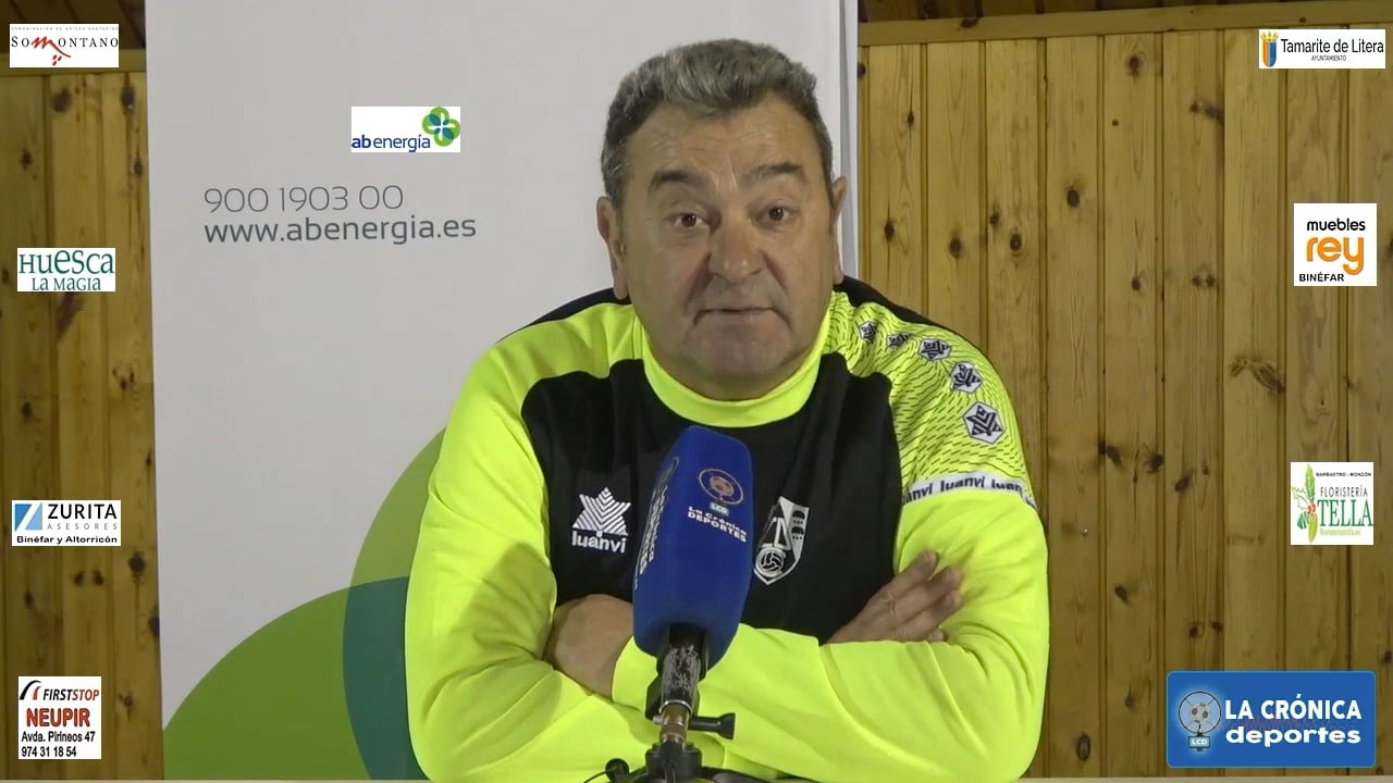 JOSÉ CARLOS POUSO (Entrenador Calahorra) UD Barbastro 1-0 CD Calahorra / Jor. 13 - Segunda Rfef