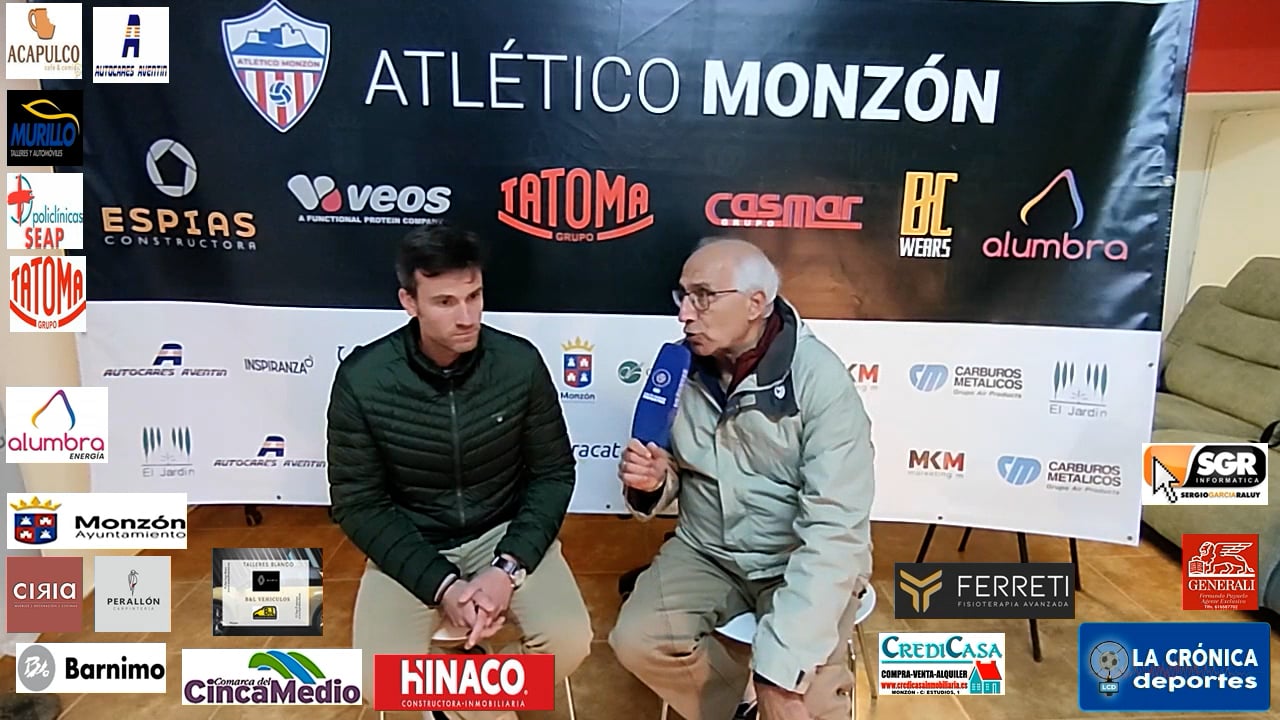 JOSÉ CARLOS COLLADOS (Entrenador Belchite 97) At Monzón Alumbra 3-0 Belchite 97 / J 12 / 3ª División