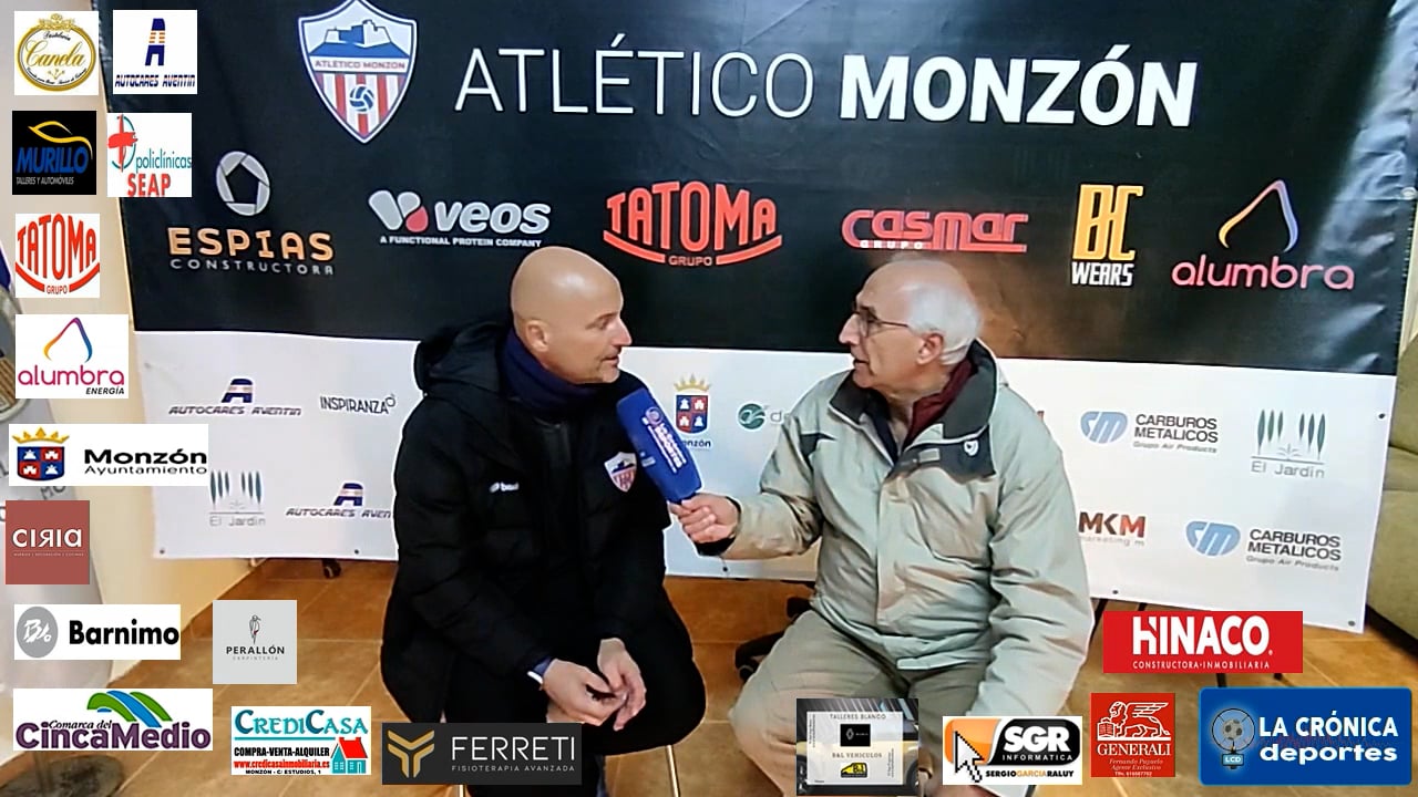 ISMAEL  MARIANI (Entrenador Monzón) At Monzón Alumbra 3-0 Belchite 97 / J 12 / 3ª División
