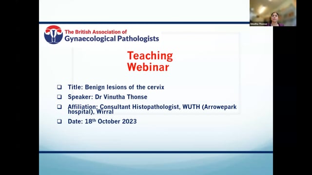 Benign lesions of the cervix