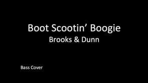 Boot Scootin' Boogie Bass Cover