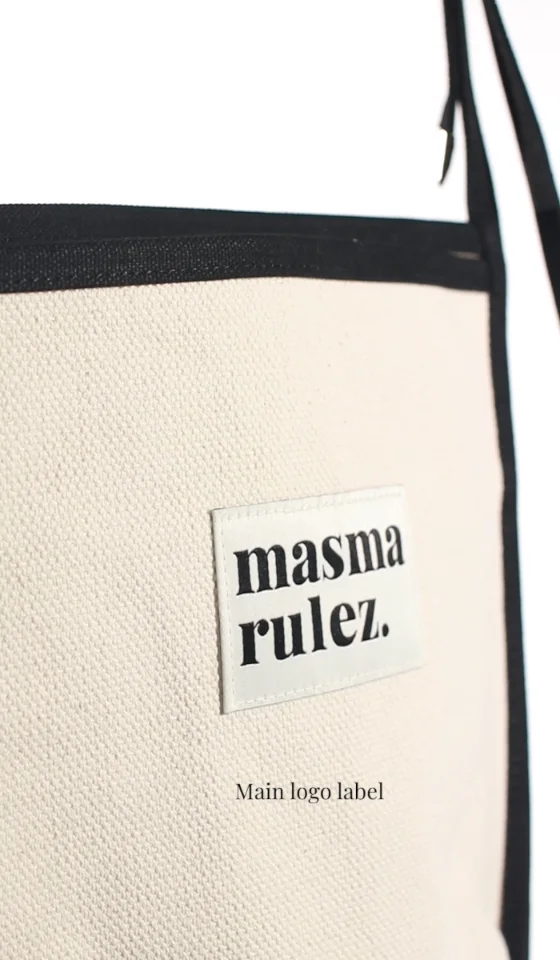 ◆masmarulez◆ Judo flat eco bagBlack 5008395798 Judo flat eco bag_Black : Masmarulez [마스마룰즈]