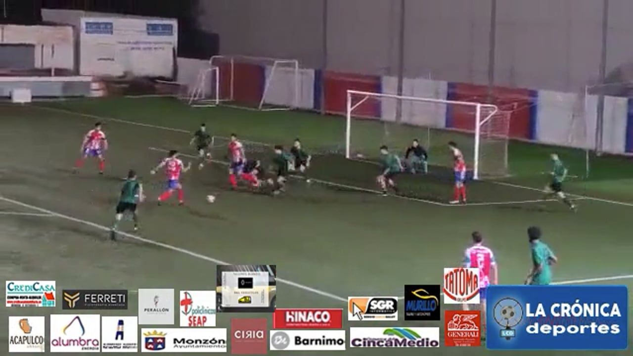 RESUMEN y GOLES) At Monzón Alumbra 3-0 Belchite 97 / J 12 / 3ª División