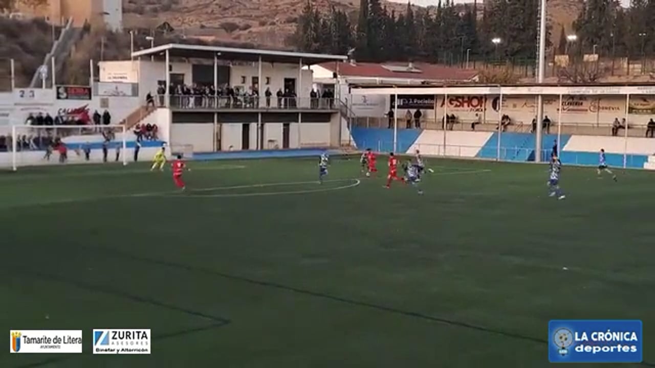 (RESUMEN y GOLES) Tamarite 2-4 Ebro / J 12 / 3ª División