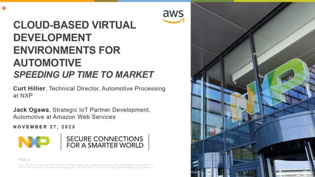 Cloud-based virtual development environments for automotive
