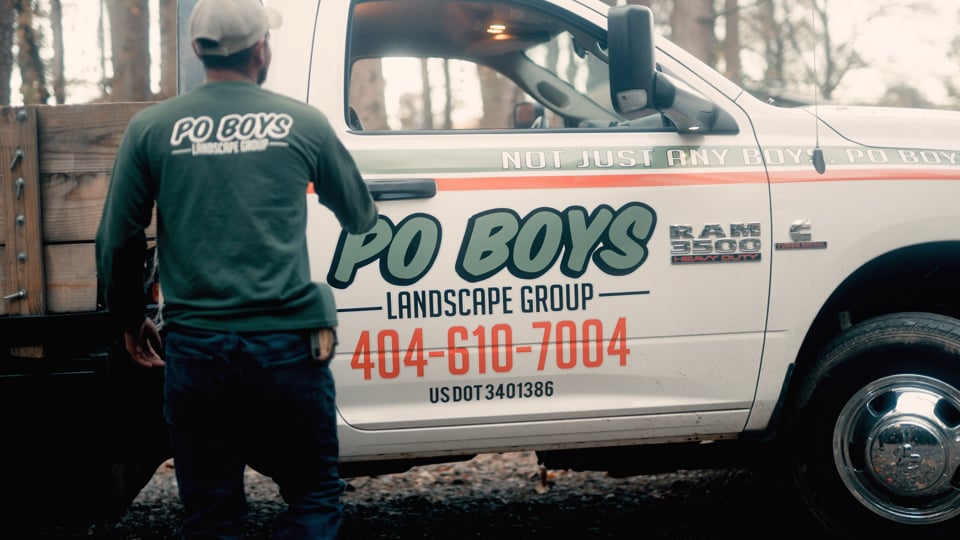 Po Boys Landscape Group commercial