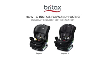 How to Install Poplar & Poplar S Convertible Car Seats: Rear-Facing with  Lower Connectors | Videos & Movies on Vimeo